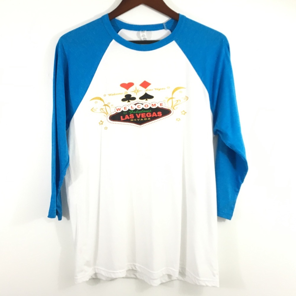 LAS VEGAS Men’s Large Long Sleeve Shirt